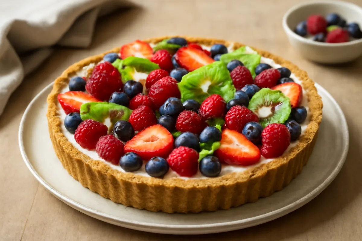Crostata di frutta fresca senza cottura: il trucco per farla compatta