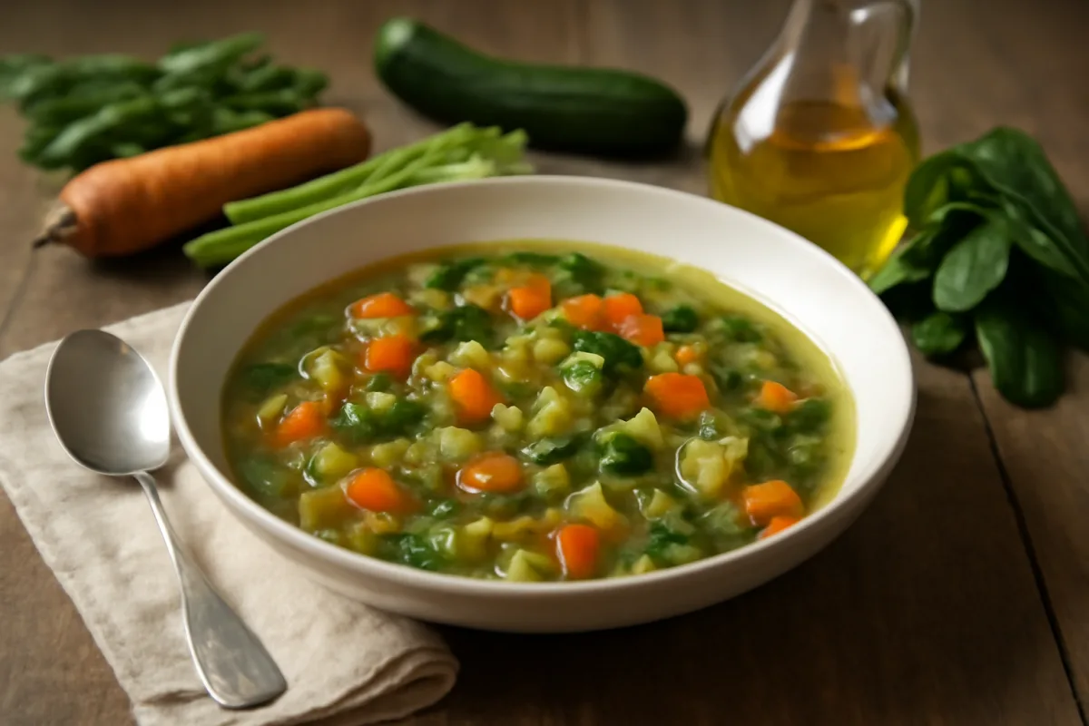 Minestrone light senza patate: come ottenere gusto e leggerezza insieme