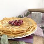 Crepes sottili e elastiche pronte, preparate senza burro, con olio scelto per una consistenza perfetta.