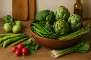 Verdure primaverili in cucina: come riconoscere quelle davvero di stagione al mercato