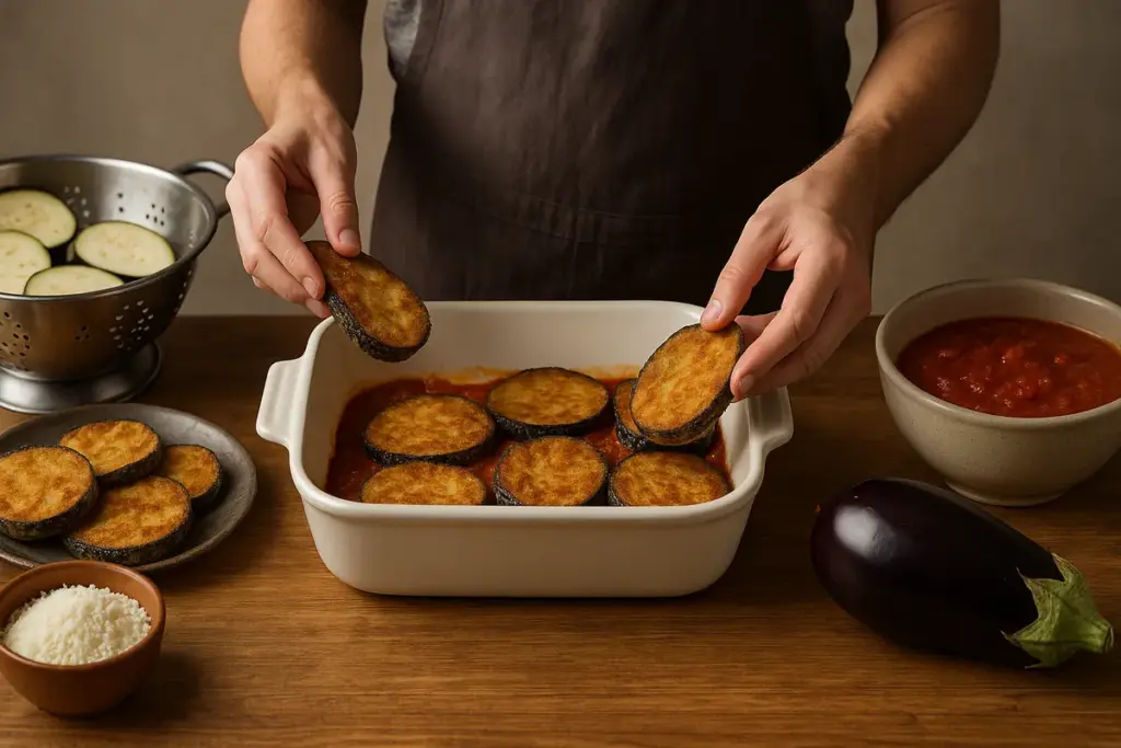 Come si fa la vera parmigiana di melanzane? I dettagli che cambiano il risultato autentico