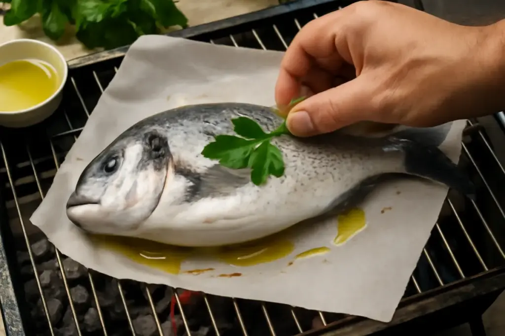 Come evitare che il pesce si attacchi alla griglia? La soluzione più usata nei ristoranti di mare