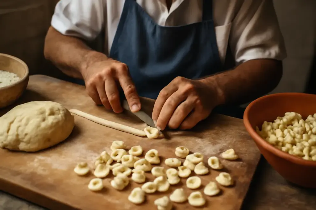Come si preparano le orecchiette pugliesi fatte in casa? La tecnica degli artigiani locali