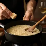 La tecnica giusta per mantecare un risotto: cosa aggiungere all’ultimo per migliorare la cremosità