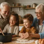 Nonni e nipoti in cucina: il rituale che rafforza i legami e regala ricordi da custodire