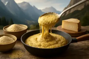 Polenta taragna delle Alpi: la miscela di farine che sorprende il palato