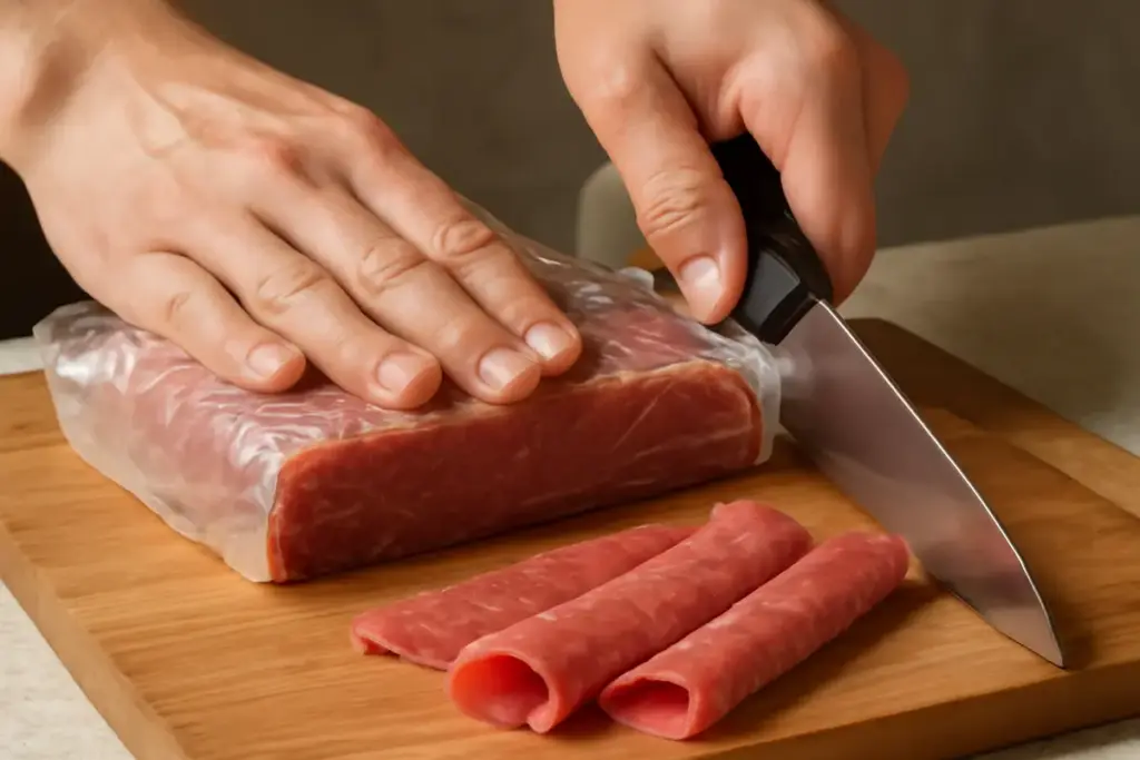 Come si affetta la carne per involtini sottili? Il trucco semplice per non strapparla mai