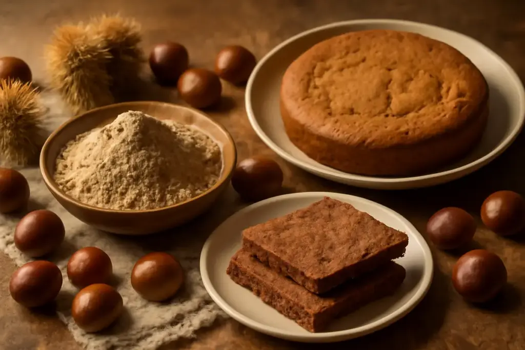 Farina di castagne: come sfruttare al meglio un ingrediente autunnale antico e versatile