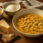 Ricetta autentica dei passatelli in brodo: la proporzione fra pangrattato e parmigiano decisiva