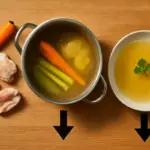 Come si fa un brodo chiaro e saporito? L’ordine degli ingredienti che cambia il risultato finale