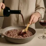 Stai usando il vino giusto per sfumare il risotto al radicchio? L’errore che altera il gusto