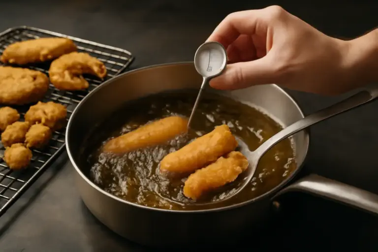 Fritture leggere e croccanti: il segreto della temperatura dell’olio che pochi seguono
