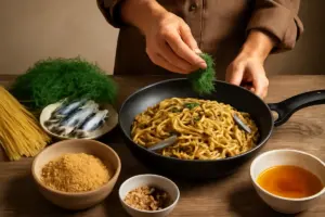 Come si prepara la pasta con le sarde originale? L’ingrediente segreto della tradizione