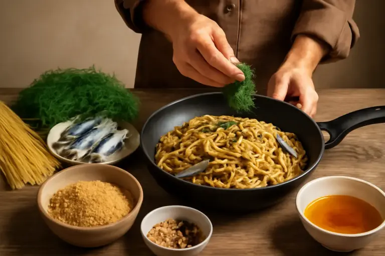 Come si prepara la pasta con le sarde originale? L’ingrediente segreto della tradizione