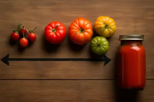 Come variano i sapori dei pomodori in base al periodo? Il dettaglio che migliora conserve e sughi