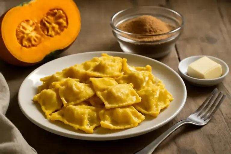 Tortelli di zucca mantovani: la curiosa presenza di un ingrediente dolce nel ripieno