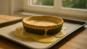 Fondo di crostata con ripieno molto umido: perché una barriera sottile funziona meglio di uno strato spesso e pastoso