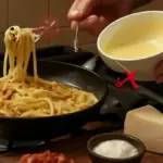 Carbonara troppo liquida o strapazzata: perché il controllo del calore conta più della velocità