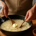 Risotto troppo denso prima di servire: perché la mantecatura deve tenere conto del riposo nel piatto