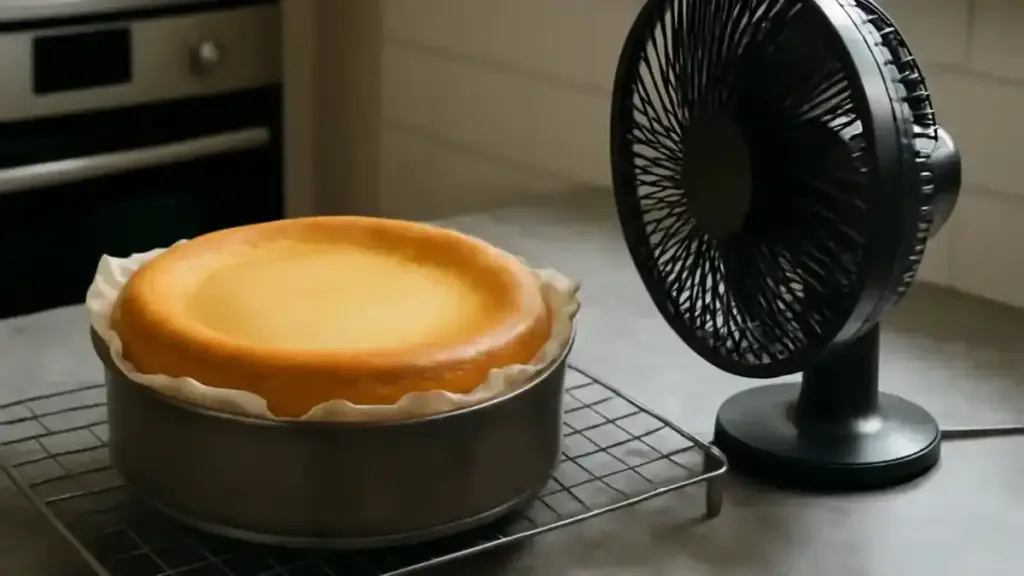 Cheesecake con crepe in superficie: perché temperatura e raffreddamento graduale contano più di coprirle dopo
