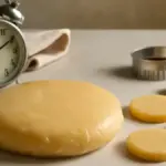 Impasto dei biscotti molto freddo: perché lasciarlo ammorbidire qualche minuto può rendere più uniforme la porzionatura