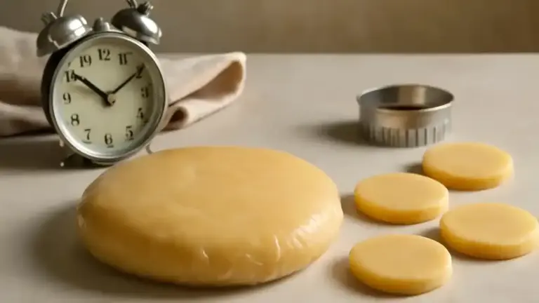 Impasto dei biscotti molto freddo: perché lasciarlo ammorbidire qualche minuto può rendere più uniforme la porzionatura