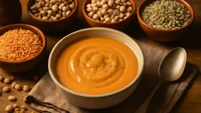 Lenticchie rosse e zucca: come regolare acqua e cottura per una crema dalla consistenza uniforme